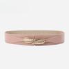 Ladies' Leather Belt with High-end and Fashionable Waist Cinching, Slimming Effect, Paired with A Coat and Waist Cinching Leather for Women