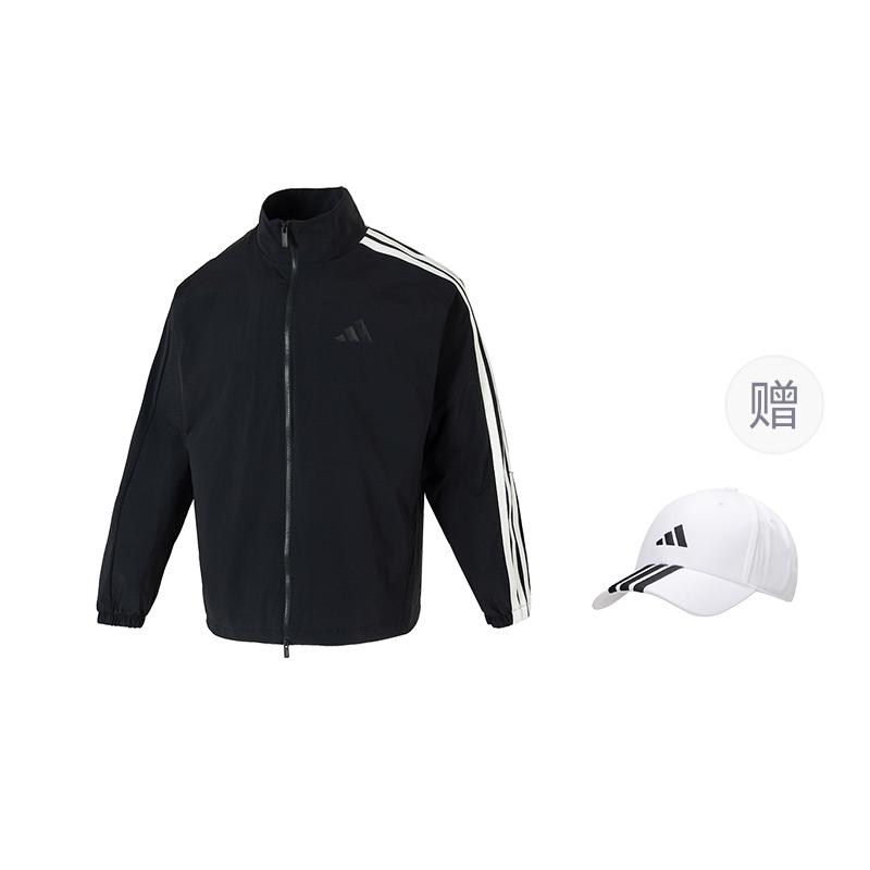 Adidas 3 Stripes ST 3ST WV TT Jackets & Coats Men's Black JL6091