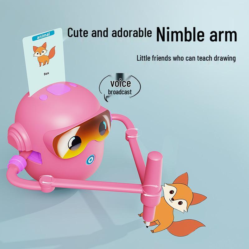 Smart Painting Robot Toy for Children Ages 3-6 - Early Education and Creative Learning
