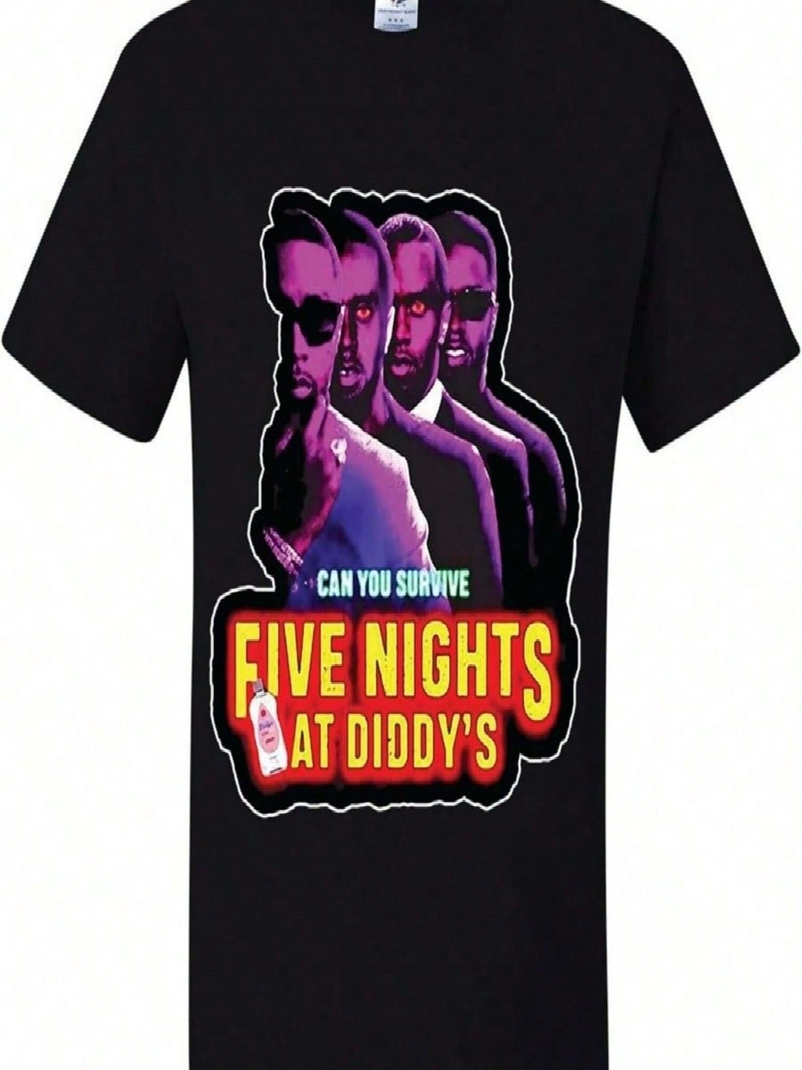 Can You Surv F Nights At Diddys Ugly Chriats T-Shirts.Jpg S