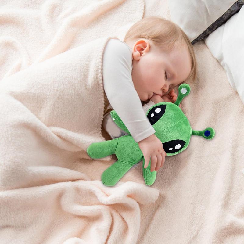 34CM Aftonsparv Grüner Außerirdischer Plüschtier Puppen Niedliches Tier Stofftier Weiches Spielzeug Für Kindergeburtstage Weihnachtsgeschenke