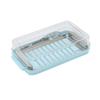 2 in 1 Design Butter Slicer Cutter Transparent Cover Butter Dispenser Slicer  Kitchen Countertop