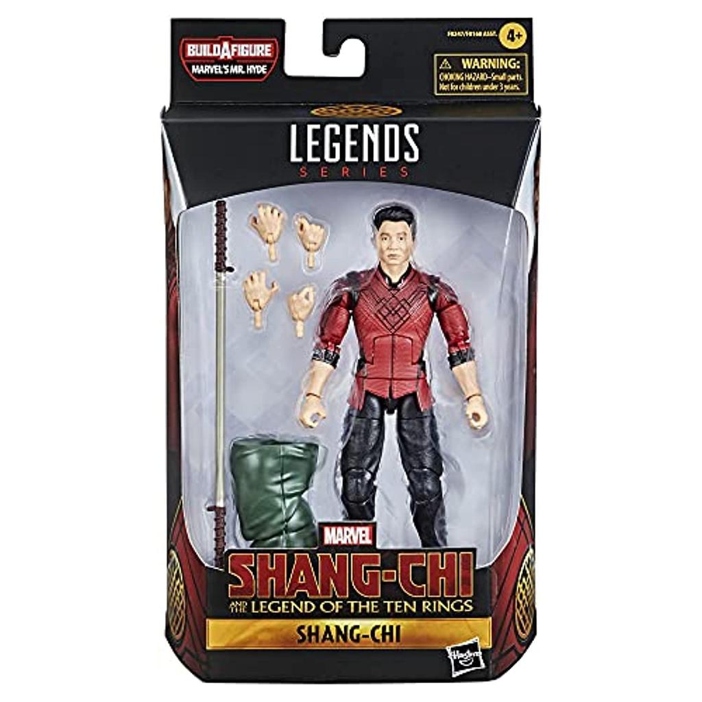 Hasbro Marvel Legends Series Shang-Chi 6-inch Action Figure F0247 from the film Shang-Chi: The Legend of the Ten Rings, Authentic, with