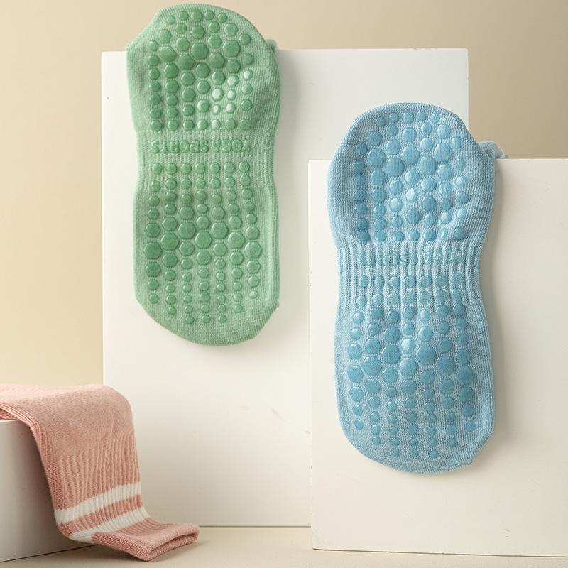 5 Çift Yoga Çorabı Kadın Kaymaz Çoraplar Kadın Jartiyerleri Ter Emici Koşu Çorapları