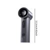 Handheld Fan 1800 mAh Lightweight Rechargeable LED Digital Display Mini Cooler for Office Travel Table Camping Household