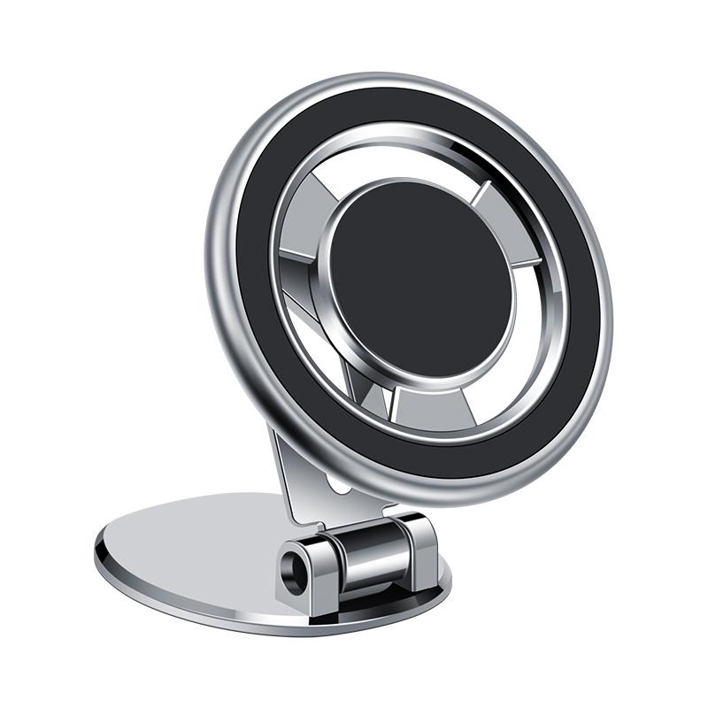 Ultra-Strong Magnetic Car Phone Mount Flexible and Foldable Portable for Desk Usage Magnetic