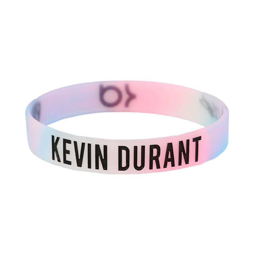 Douyin Popular NBA Star Signature Luminous Silicone Sports Bracelet/Wristband