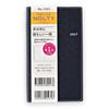 Planner JMAM NOLTY Weekly Pocket Casual 1 2027 Monthly Block Weekly Left Monday Start Dec 2026 Start - Navy