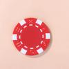 10 Pcs Abs Plastic Poker Chips Casino Texas Hold'Em Poker Metal Coins 11.5G Chips Poker Game Chip Set Accessories