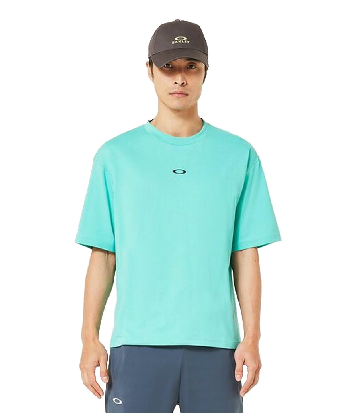Oakley Современный Enhance QDC SS Tee Grip Aqua Размер L Размер 40 Мужской 78K зеленый Японский XL 4629₽