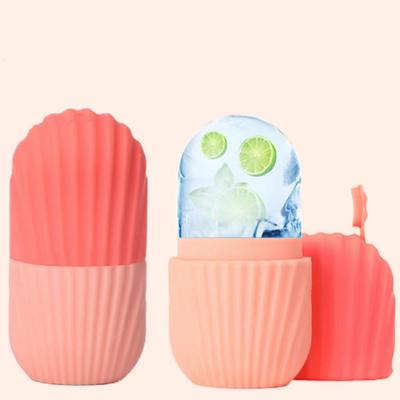 Ice Face Roller Ice Cube Beauty Massage Silicone Ice Mold For Eye Puffiness Ice Facial Roller Shrink Pores