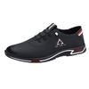 Spring New Men's Shoes Sports Casual Shoes Fashion Versatile Soft Sole Soft Surface Black Work Shoes Dad Shoes