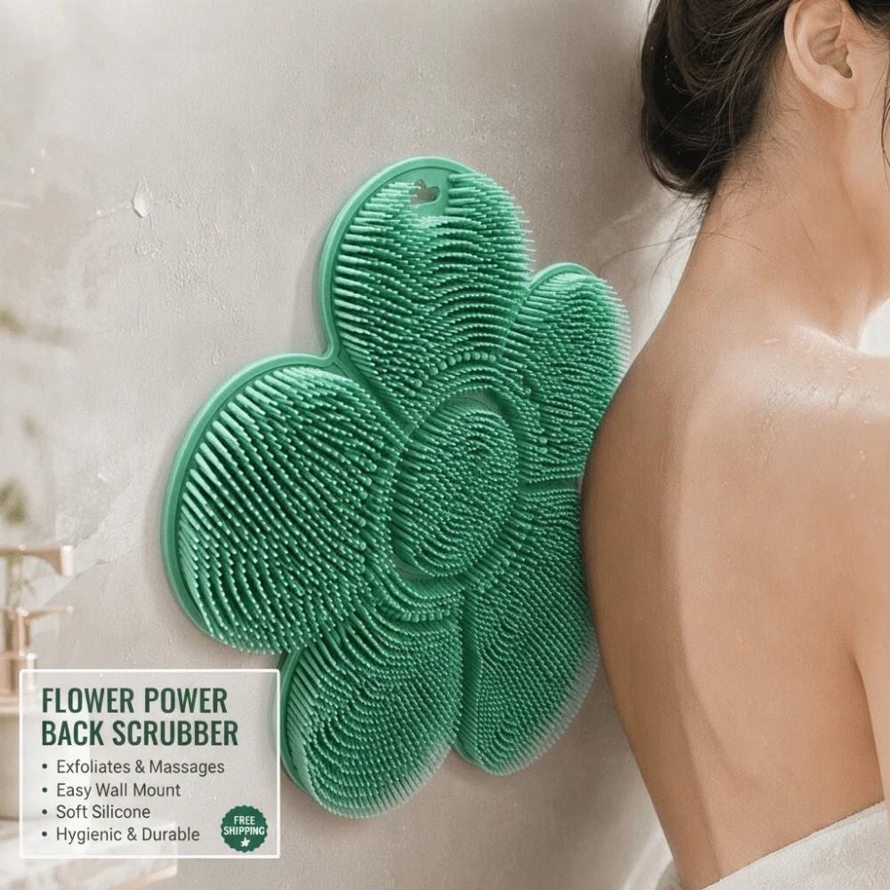 New Non-Slip Massage Bath Pad Silicone Easy Clean Shower Scrubber Mat Suction Cup Exfoliation Bath Mat Bathroom Use