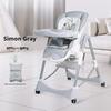 Baby Dining Chair Baby Eating Seat Household Movable Foldable Toddler Children's Meal