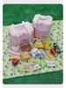 Striped Portable Large-Capacity Insulated Picnic Bag and Cooler
