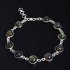 Labradorite 925 Sterling Silver Bracelet, Birthstone Bracelet Gift For Her Mom, Anniversary Gift