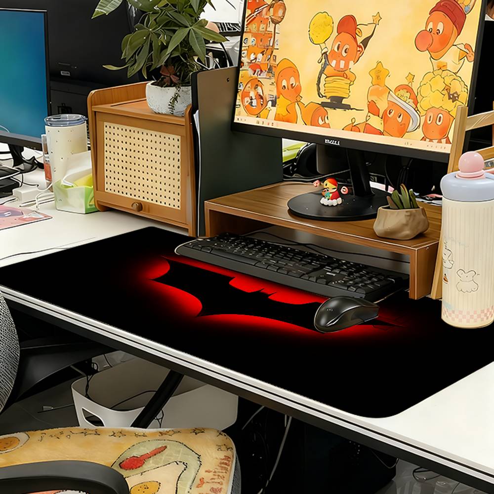 Cool B-BatmanS Classic Mouse Pad Computer Mat Deskpad Laptop Keyboard Mat Office Large Landscape Mousepad