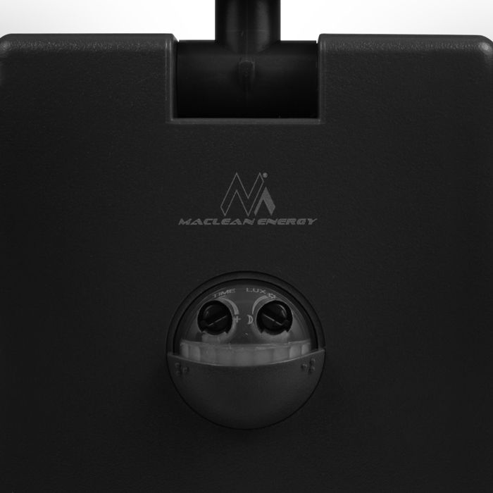 Lampe led - maclean - mce516 b - détecteur de mouvement pir - 10w - ip65 - 800lm