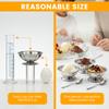 Ice Cream Cup 4.4 oz Vintage Stainless Steel Dessert Bowl Reusable Sundae Cup for Snack Pudding Yogurt and Fruit Ice Cream Cup