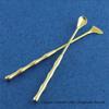 Antique Two - Piece Set of Incense Spoon Incense Shovel Brass Incense Tools DIY Household Indoor Seal Extension Incense Tools