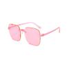 Frameless Sunglasses Fashion Trend Sunglasses Women'S Big Face Thin Sunglasses Square Glasses