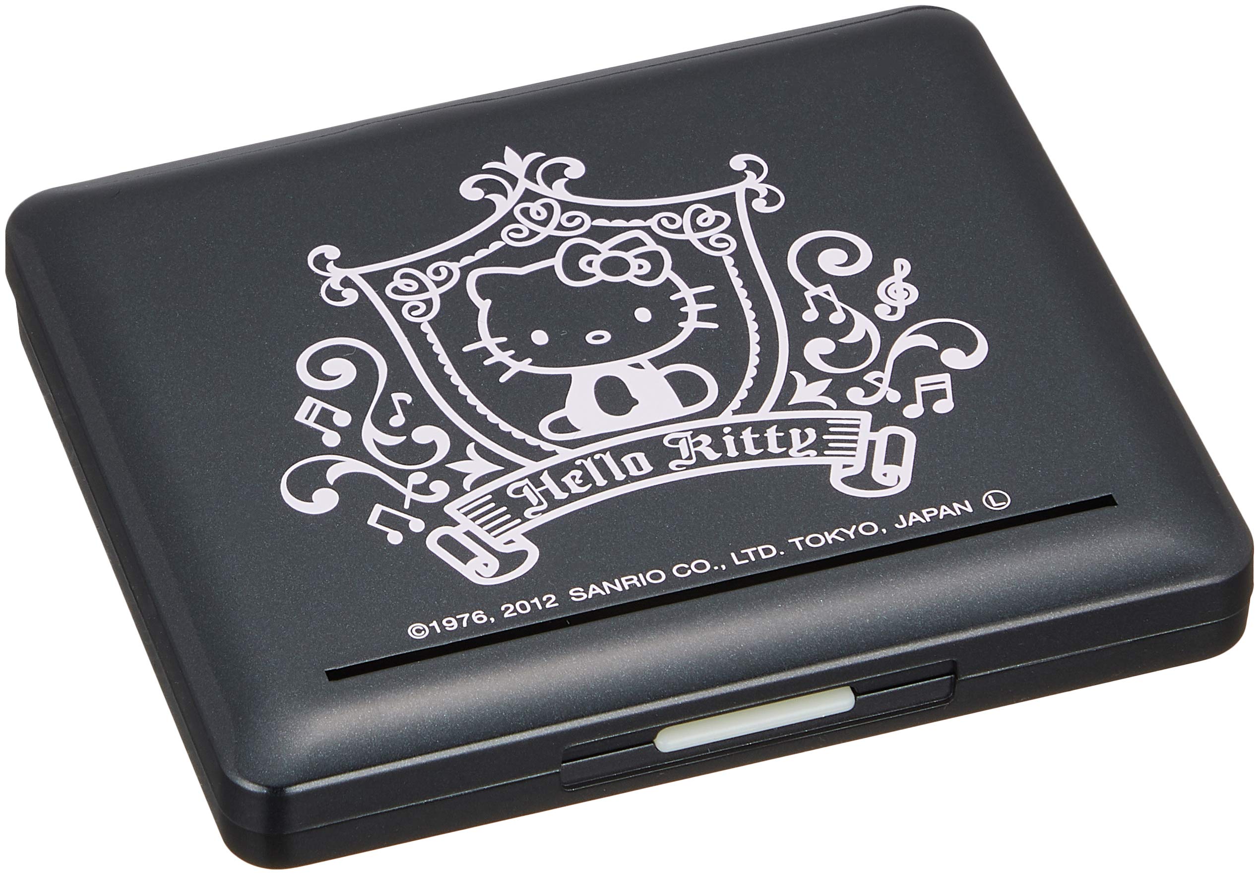 

Футляр для тростей Nonaka Sanrio Characters Hello Kitty пластиковый для альт-саксофона, вмещает 10 тростей, цвет: черный