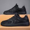 Cross 2024 Men's Wide Suede Barefoot Sports Shoes Size 47/48 - Black Casual with Labor Protection