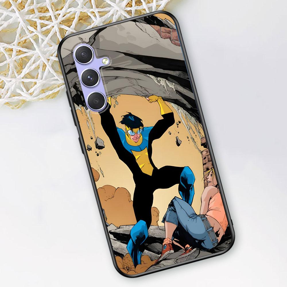 Invincible Comic Case for Samsung Galaxy A51 A53 A54 A31 A52 A12 A13 A21s A22 A32 A11 A22 A33 A41 A52s A73 A14 TPU Phone Cover