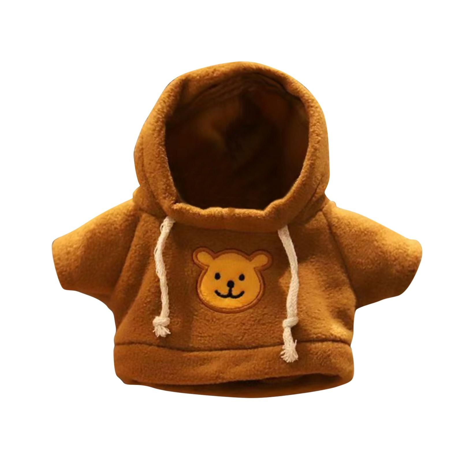 

30 см кукла плюшевая игрушка кукла сменная одежда кукольные украшения аксессуары толстовка One Size кофейный