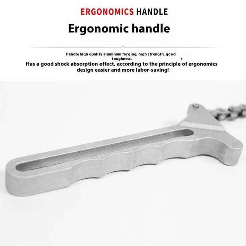 Hochwertiger verstellbarer Auto-Motorölfilter-Kettengriff-Schraubenschlüssel-Entferner-Werkzeuge Zange Auto-Reparatur-Werkzeuge