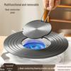 Removable Enamel Heat Conduction Plate: Prevents Pot Bottom Burn On Coal Gas Stoves and Offers Defrosting and Insulation.