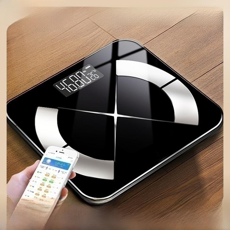 

«Умные Bluetooth-весы для персонального веса»: Точный, компактный и идеальный для домашнего использования Battery Type; Ordinary scale белый