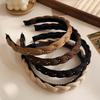 PROLY New Fashion Headband For Women Narrow Side Braided Turban Summer Casual Headwear Girls Hair Accessories