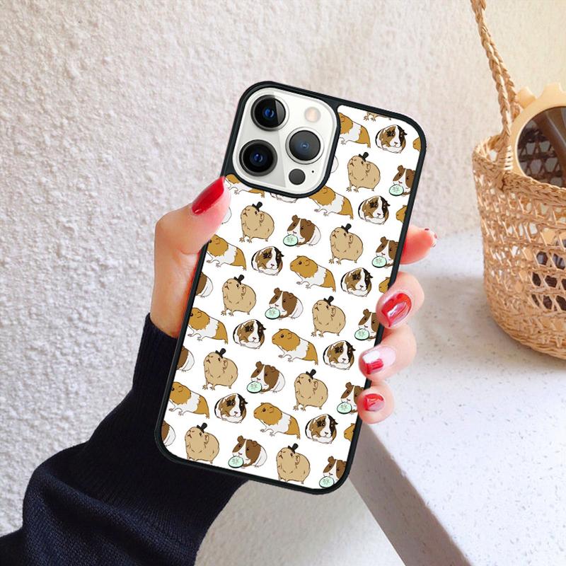 

Funny Guinea Pig Pattern Phone Case for iPhone 17 Air 16 15 14 12 13 PLUS 11 PRO MAX Back Cover Fundas Shell iPhone 11pro max