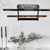 2/3/4 Tiers Sword Holder Wall Mount Samurai Sword Stand Display Katana Wakizashi Tanto Wall Hanger Sword Flute Display Rack