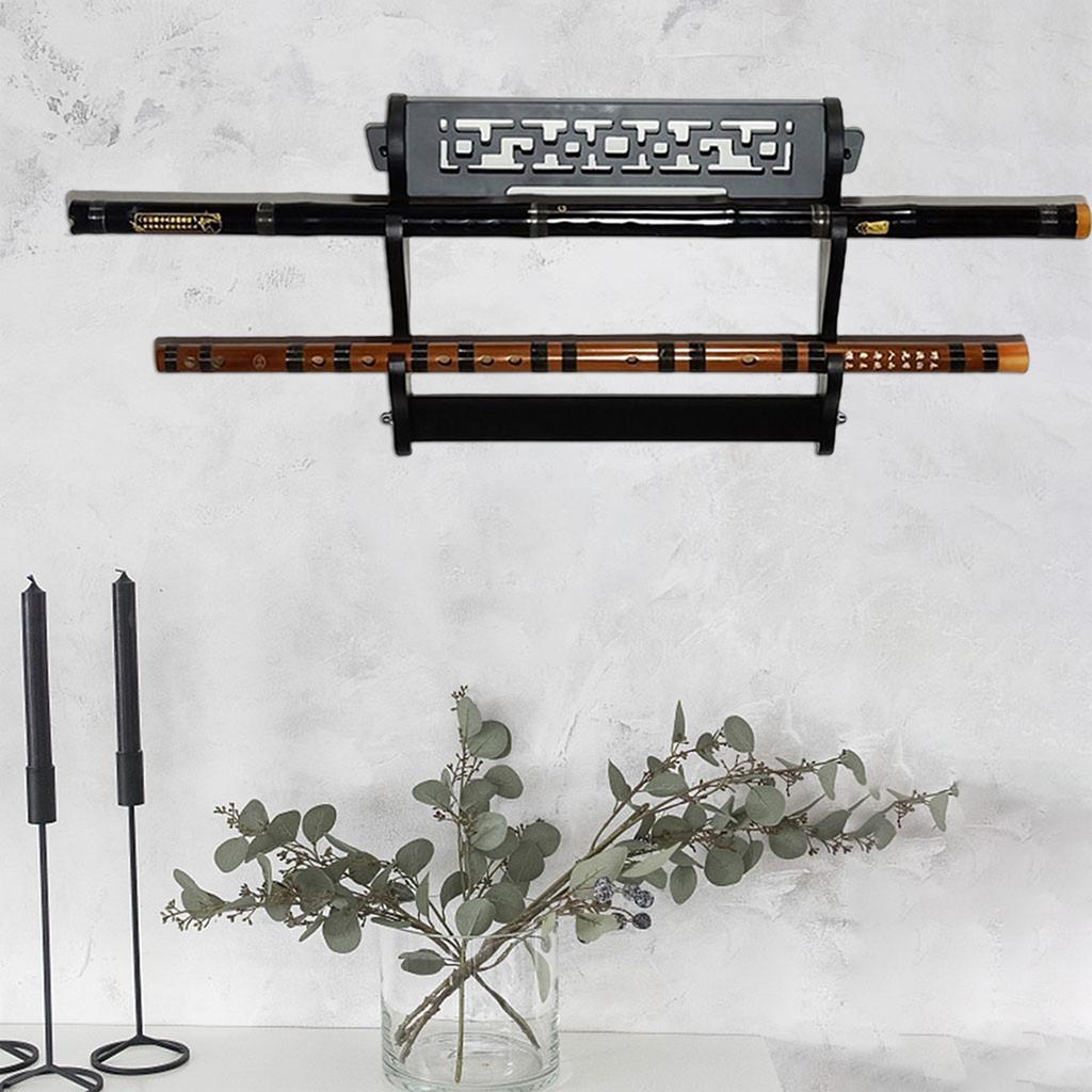 2/3/4 Tiers Sword Holder Wall Mount Samurai Sword Stand Display Katana Wakizashi Tanto Wall Hanger Sword Flute Display Rack