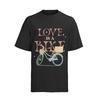 Organic Cotton Women's T-Shirt Oversize Bike Bike Bike Tour De France Funny