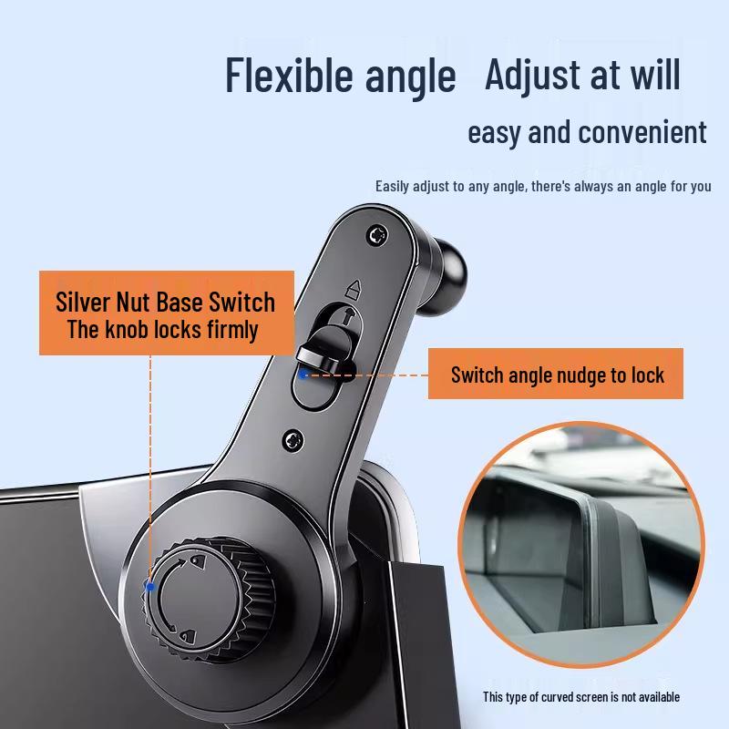 Anti-Shake Car Phone Holder for Center Console Screen In New Energy Vehicles