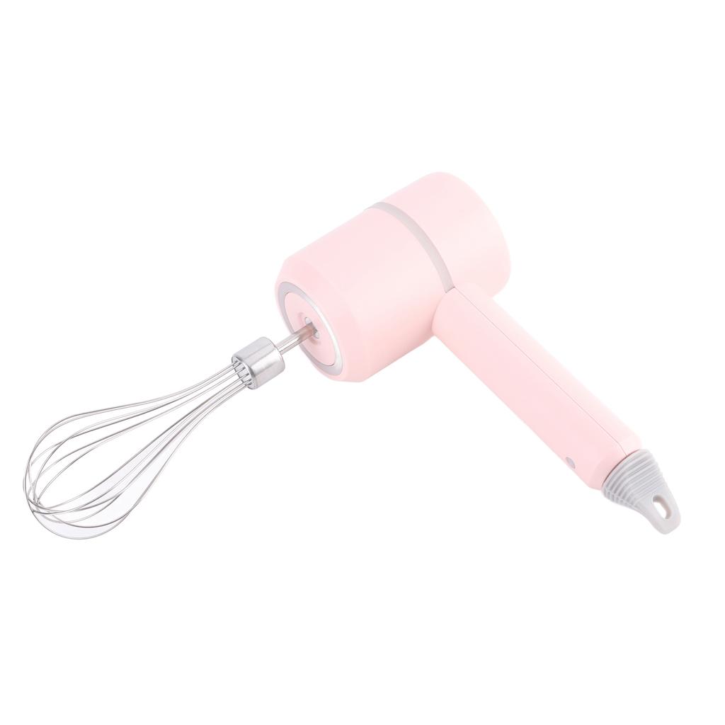 Electric Cordless Hand Mixer 3 Speed Kitchen Handheld Mixer 20W with Egg Beater for Baking
