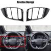 Car Interior Steering Wheel Cover Frame Trim for   Encino Kauai   2017-2020 SUV Silver