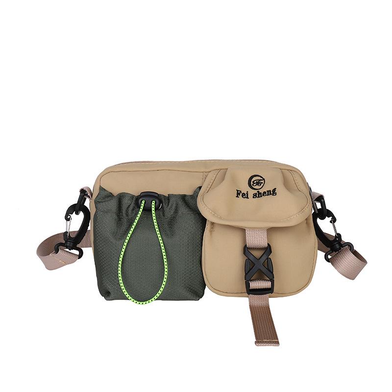 2025 Trendy Men's & Women's Multi-Pocket Oxford Cloth Crossbody Bag - Versatile, Lightweight, and Sporty Messenger Style