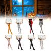 Over Halloween Cosplay Knee Thighhigh Socks Costume Festive Parties Cartoon