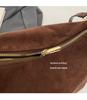 Versatile Suede Pillow Bag - Autumn/Winter 2025 Large Capacity Women's Tote & Crossbody Handbag