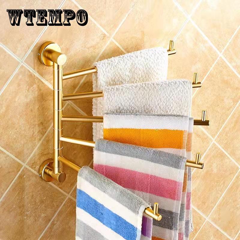 30cm złoty obrotowy pięcioramienny wieszak na ręczniki wieszak na ręczniki wieszak na ręczniki wieszak na ręcznik kąpielowy akcesoria łazienkowe wieszak na ręczniki kuchenne