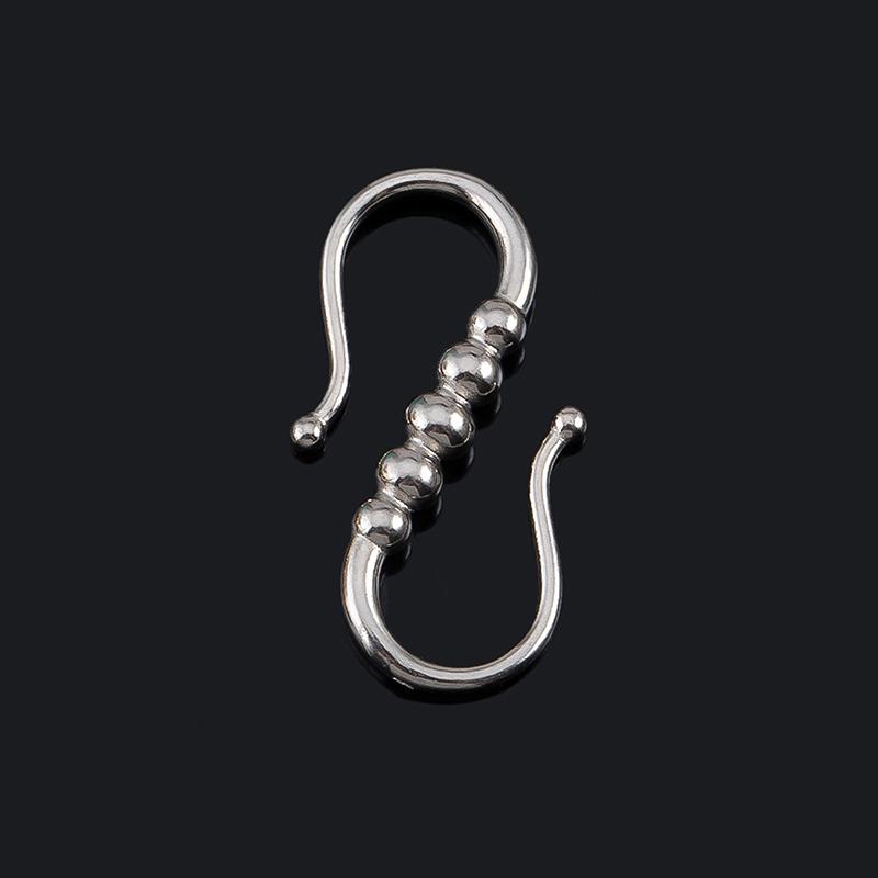 Stainless Steel Hand-Shape Toggle Connectors Diy Jewelry Making Bracelet Clasps Bulk Accessories