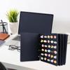 Black Pin Display Binder Felt Page Pin Binder for Cleectors Enamel Pin Display Book