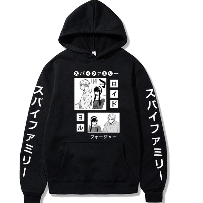 Yor Forger Autumn Winter Men's Hoodies Boys Harajuku Girls Pullover Fancy Music Gift Casual Loose Comfortable Sweatshirt