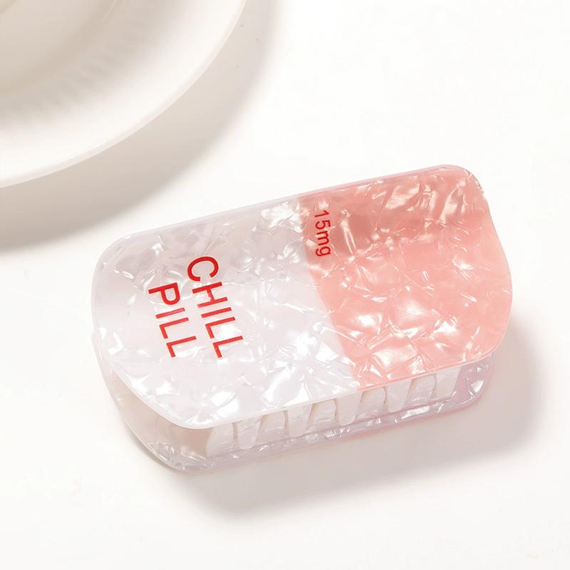 Medical Series Hair Claw Acrylic Claw Clips Nurse Day Hair Clips For Women Hair Accessories