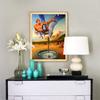 Cross Stitch Mosaic Portrait Man 5D DIY Diamond Painting Full Drill Round Diamond Embroidery