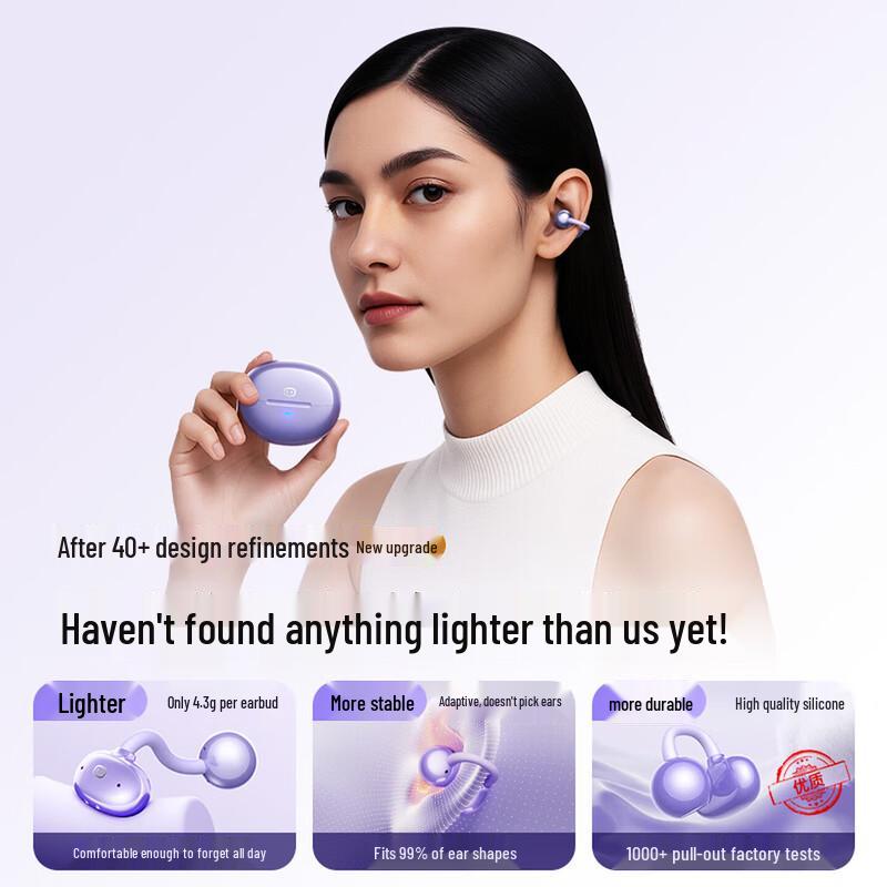 Xiaodu G108 AI Air Conduction Sport Ear-Clip Bluetooth Earbuds
